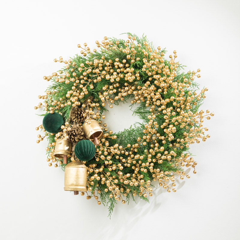 FIO FESTIVE GOLD WREATH
