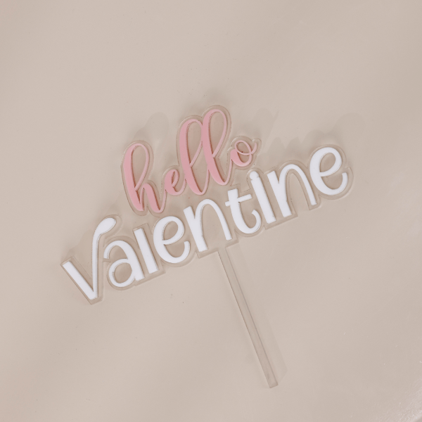 Dual (hello valentine) - Flower Topper