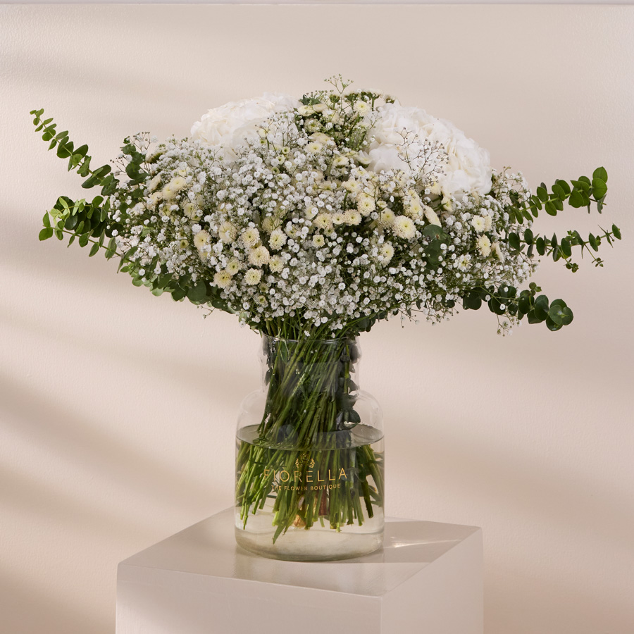 WHITE WHISPER VASE