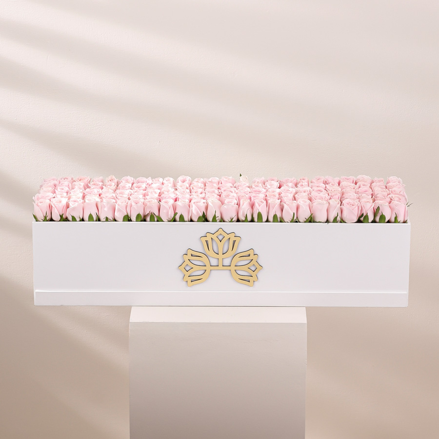 LONG ROSES BOX