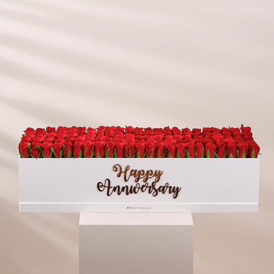  LONG ROSES BOX - LOVE EDITION