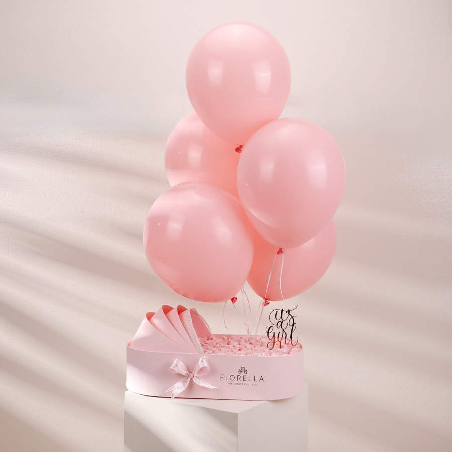 BABY BASKET - BALLOONS