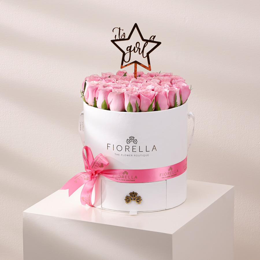  ROSES ROUND BOX - LITTLE ONE