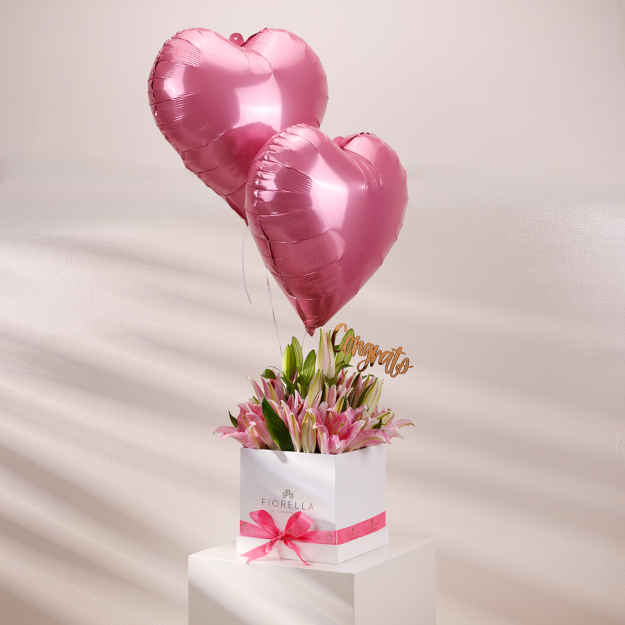  LILLIES CUBE BOX - CELEBRATION EDIT