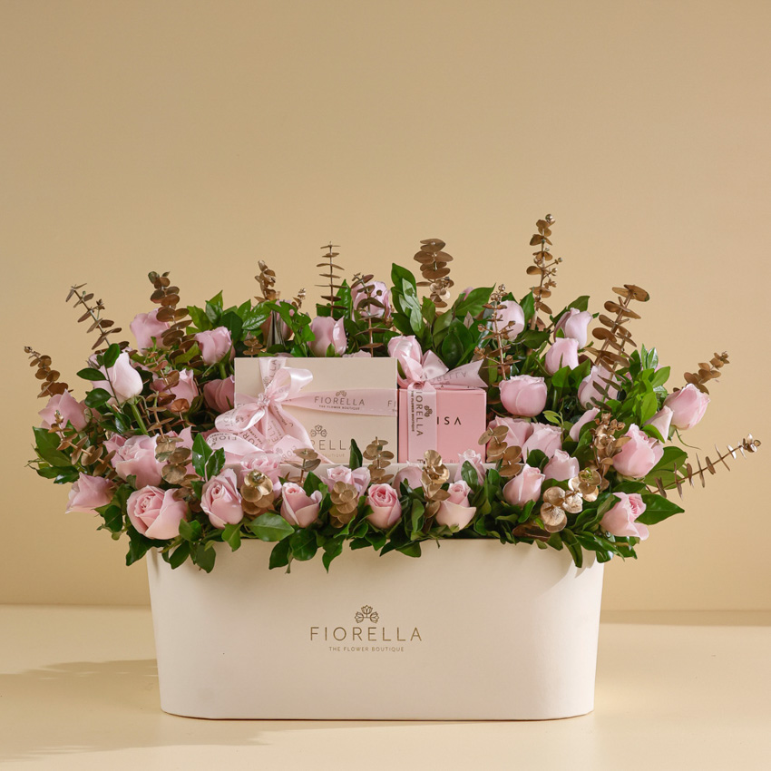  RAKHI FLORAL FIREWORKS - PINK