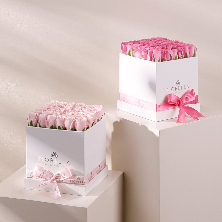 ROSES CUBE BOX