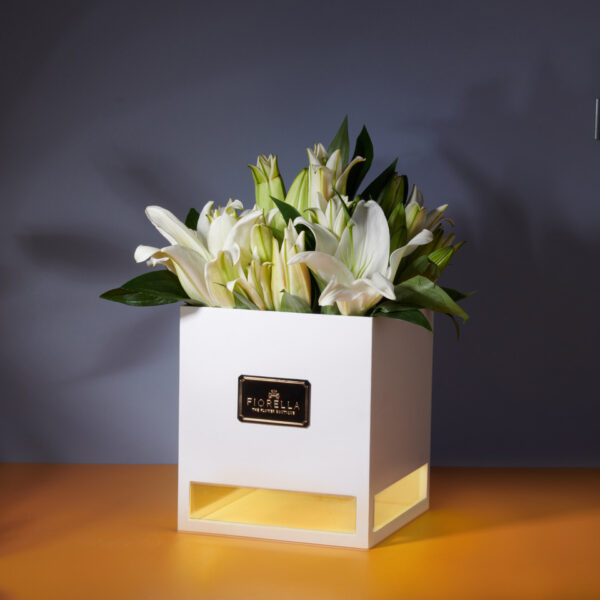 12 Light Box – Lilies – Rs3500